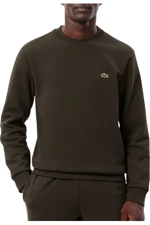 Lacoste Bio Cotton Fleece Crew Sweater Heren