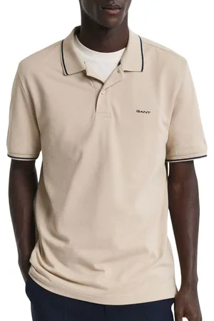 GANT Tipping SS Pique Rugger Polo Heren