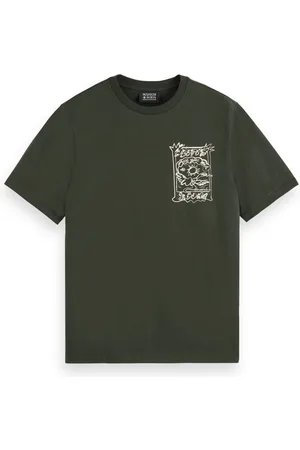 Scotch&Soda Front Chest Artwork Shirt Heren