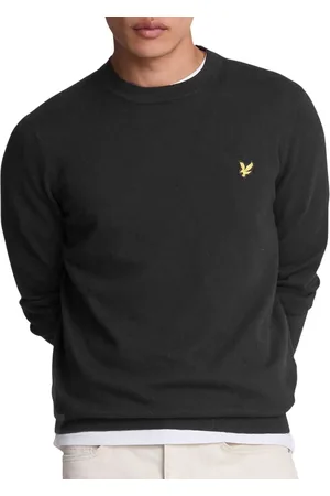 Lyle & Scott Cotton Merino Crewneck Sweater Heren