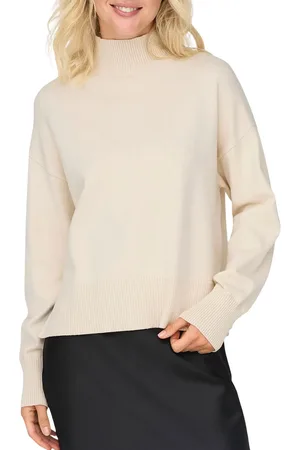 ONLY Bari High Neck Knitted Sweater Dames