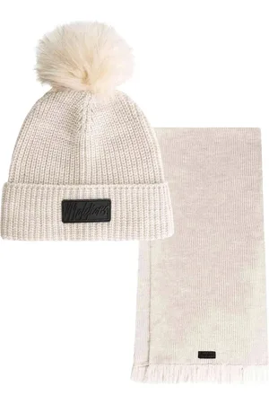 Malelions Knitted Beanie en Sjaal Set Dames