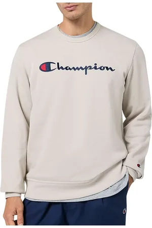 Champion Big Logo Fleece Crewneck Sweater Heren