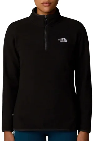 The North Face 100 Glacier 1/4 Zip Fleece Sweater Dames