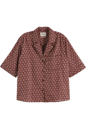 Scotch&Soda Lurex Print Top Dames