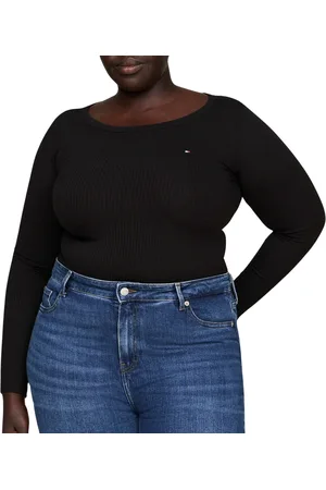 Tommy Hilfiger Slim 5X2 Rib Longsleeve Shirt Dames