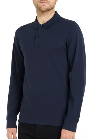 Tommy Hilfiger Slim Solid Longsleeve Polo Heren