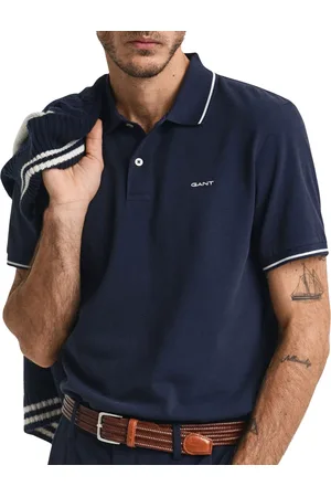 GANT Tipping SS Pique Rugger Polo Heren