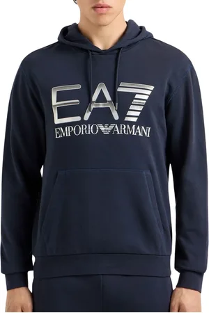 EA7 Felpa Hoodie Heren