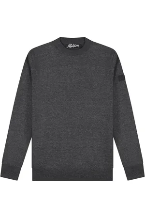 Malelions Knitted Crewneck Sweater Heren