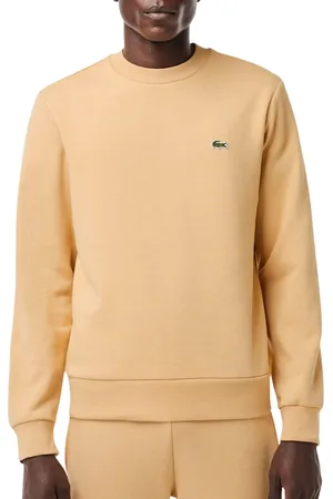 Lacoste Bio Cotton Fleece Crew Sweater Heren