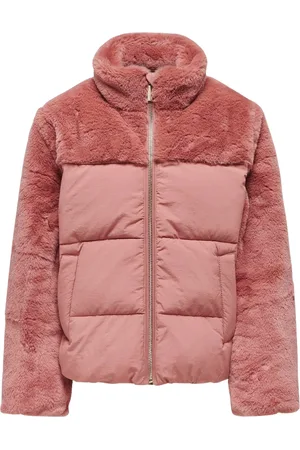 ONLY Only Wanja Fur Puffer Winterjas Meisjes
