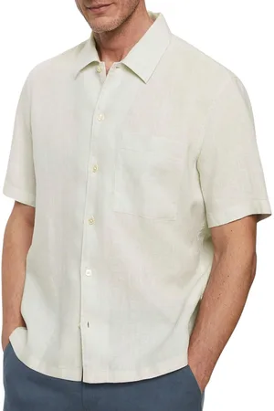 Marc O’ Polo Camp Collar Linen Overhemd Heren