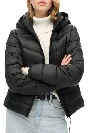 Superdry Fuji Quilt Padded Winterjas Dames