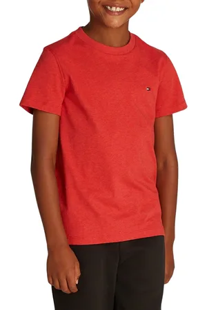 Tommy Hilfiger Essential Contrast Crew Shirt Junior