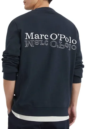 Marc O’ Polo Regular Logoprint Crewneck Sweater Heren