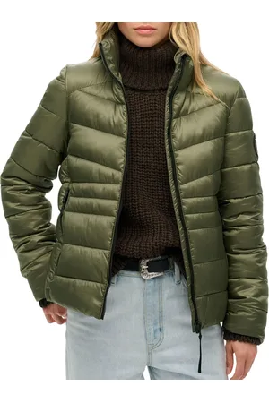Superdry Fuji Quilt Padded Winterjas Dames