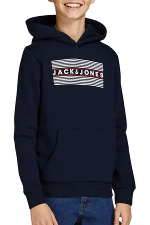 JACK & JONES Corp Logo Hoodie Junior