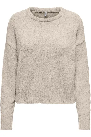 ONLY Teresa Life Crew Loose Knitted Sweater Dames