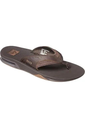 Reef Leather Fanning Teenslippers Heren