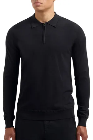 Pure Path Knitwear Halfzip Polo Heren