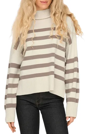 ONLY Bari High Neck Knitted Sweater Dames