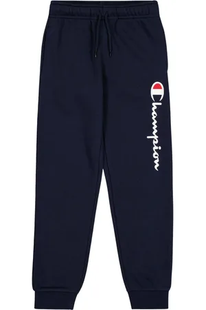 Champion Big Logo Fleece Rib Cuff Joggingbroek Junior