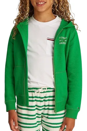 Tommy Hilfiger Flag Logo Zip Sweatvest Junior