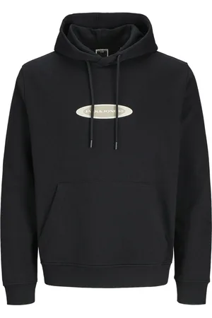 JACK & JONES Core Pacer Logo Print Hoodie Heren