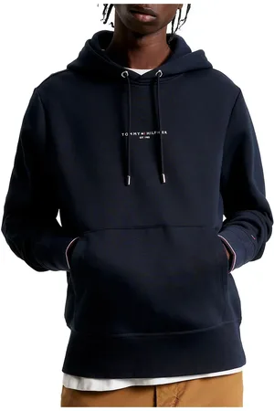 Tommy Hilfiger Logo Tipped Hoodie Heren