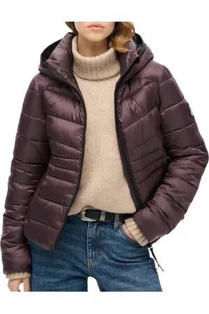 Superdry Fuji Quilt Padded Winterjas Dames