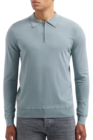 Pure Path Knitwear Halfzip Polo Heren