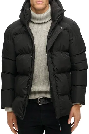 Superdry Five Baffle Hooded Sports Puffer Winterjas Heren