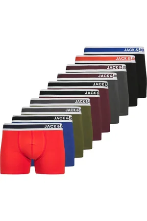 JACK & JONES Jimmy Solid Trunk Boxershorts Jongens (10-pack)
