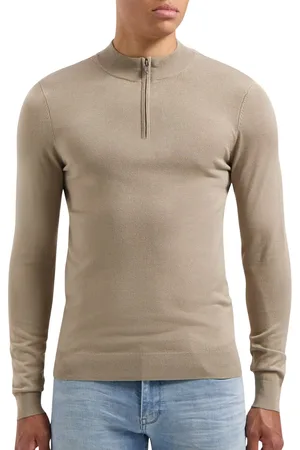 Pure Path Knitwear Halfzip Sweater Heren