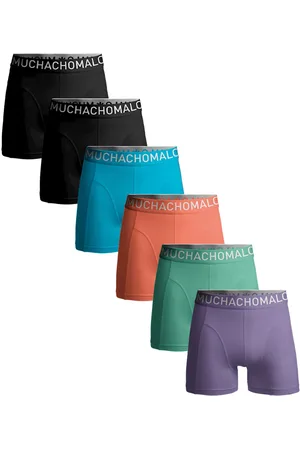 Muchachomalo Solid Boxershorts Heren (6-pack)