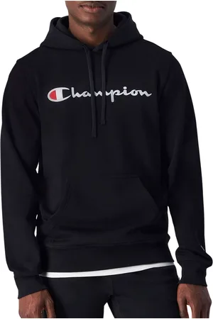 Champion Big Logo Fleece Hoodie Heren