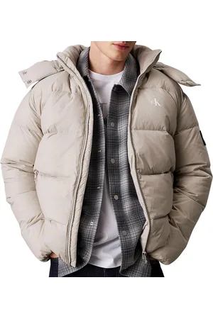 Calvin Klein Essentials Hooded Down Puffer Winterjas Heren