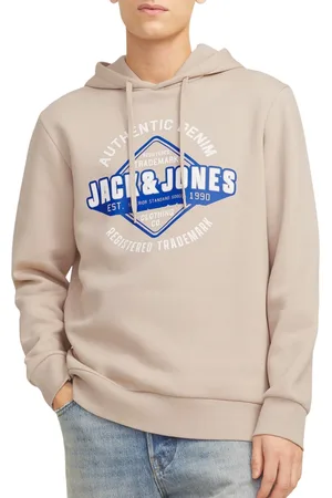 JACK & JONES Logo Hoodie Heren