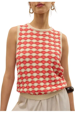 VERO MODA Carry Sleeveless Crew Sweater Dames