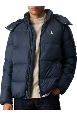 Calvin Klein Essentials Hooded Down Puffer Winterjas Heren