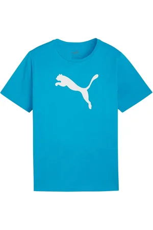 PUMA TeamRISE Logo Cotton Shirt Junior