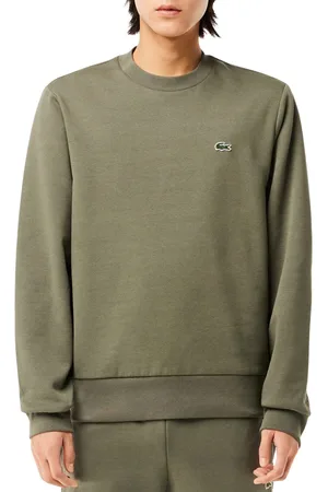 Lacoste Bio Cotton Fleece Crew Sweater Heren