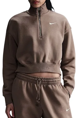 Nike Sportswear Phoenix Fleece Half Zip Sweater Dames