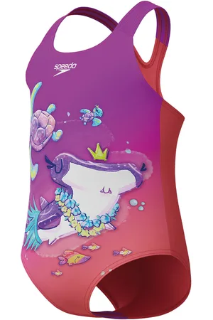 Speedo Digital Printed Badpak Meisjes