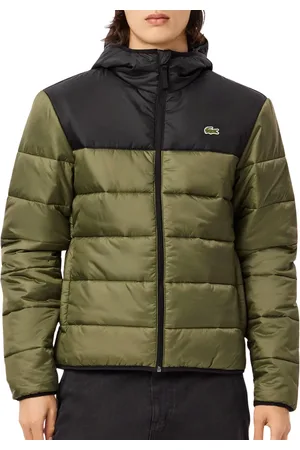 Lacoste Waterrepellent Hooded Puffer Jas Heren