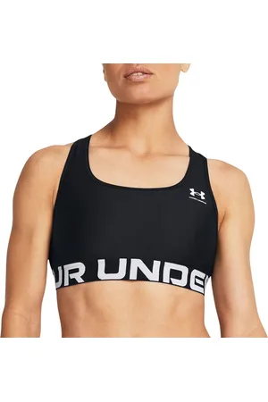 Under Armour HeatGear Mid Branded Sportbeha Dames