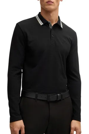 HUGO BOSS Plisy Longsleeve Polo Heren
