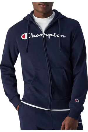 Champion Big Logo Fleece Full Zip Hoodie Heren