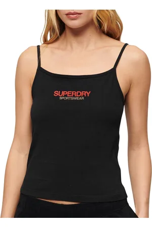 Superdry Sportswear Logo Fitted Cami Tanktop Dames